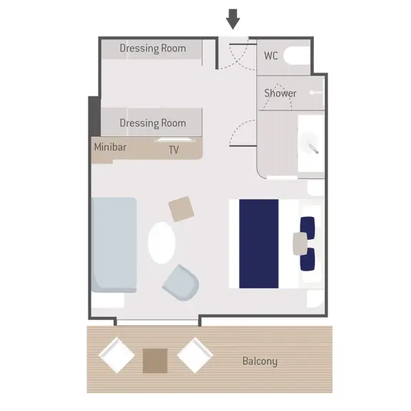 Privilege Suite - Deck 5 or 6